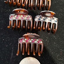 j183髮飾品正法國製造及鑲鑽交叉小抓夾共六顏色（真品謝絕後鑲鑽） 價格比較,價格查詢,歷史價格詳細信息