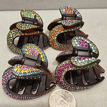 j183髮飾品正法國製造及鑲鑽交叉小抓夾共六顏色（真品謝絕後鑲鑽） 歷史價格詳細信息