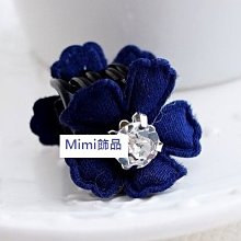 藍色甜美花朵小珠花髮飾髮梳髮插新娘頭飾婚紗結婚禮配飾品 歷史價格詳細信息