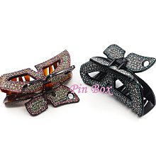 【NEW】Pin Box 法國抓夾/蝴蝶立體造型/更顯氣質優雅大方 C860-1 *法國製 霧面咖底 ※現貨※ 歷史價格詳細信息