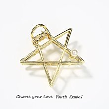 簡約金屬珍珠抓夾女大號后腦勺高級感鯊魚夾韓國氣質盤發發飾 歷史價格詳細信息