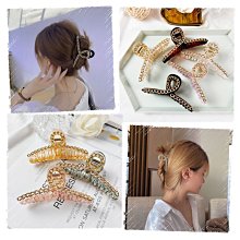 大抓夾優雅大號鯊魚夾ins高顏值夾後腦勺髮夾盤發抓夾發卡髮飾 歷史價格詳細信息