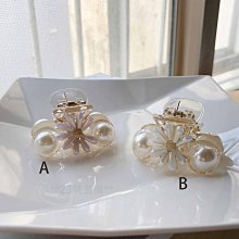 現貨實拍 韓國  透明質感 愛心 珍珠(仿)  中抓夾 鯊魚夾 **23號倉庫**1123003 歷史價格詳細信息