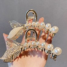 人魚珍珠壓夾 歐膩夢幻髮飾 韓國髮飾 韓系髮夾 兒童髮飾 少女髮飾 美飾旅程 歷史價格詳細信息