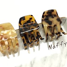 Naffyss✿ 韓國正品 簡潔優雅質感滿分素面琥珀金屬髮夾/抓夾/鯊魚夾 歷史價格詳細信息
