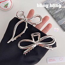 金屬蝴蝶髮抓夾ins~高級感銀色盤髮器頭飾髮夾後腦勺馬尾高鯊魚夾盤髮抓 歷史價格詳細信息