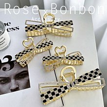 韓國水鑽蝴蝶結髮夾,鑲鑽水晶花朵髮飾,馬尾裝飾頭飾 歷史價格詳細信息