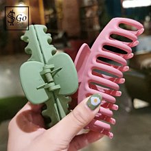 抓夾 髮夾 鯊魚夾 磨砂 大抓夾 簡約交叉 ＊花漾美人＊嚴選 歷史價格詳細信息