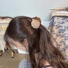 古風花朵抓夾后腦勺盤發夾子小眾古裝漢服頭飾流蘇吊墜抓發夾女夏~特價促銷 歷史價格詳細信息