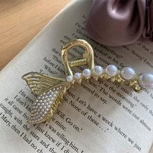 珍珠魚尾胸女高檔別小眾設計感胸花衣服配飾氣質領口防走光扣~告白氣球 歷史價格詳細信息