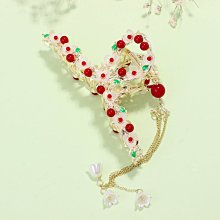 古風流蘇抓夾國風復古髮夾女2023新款後腦勺秋冬大號新中式鯊魚夾 歷史價格詳細信息