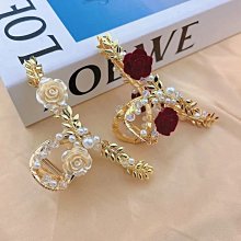 水鉆金屬高端古風流蘇扭扭夾發卡女發夾后腦勺盤發抓時尚中式發飾 歷史價格詳細信息