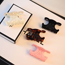 凱旋門字母pu皮發裌發飾側邊裌高級感法式複古BB裌子新款簡約發卡 歷史價格詳細信息