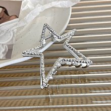 {朵朵韓飾} C1215 韓國直送(正韓)-個性氣質彩鑽星星金屬抓夾(二款) 歷史價格詳細信息