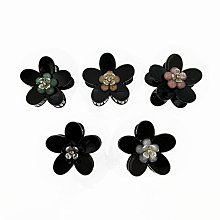 韓國 水鑽 花朵 繽紛 造型 精緻 可調節 雙色 戒指 歷史價格詳細信息