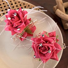 {朵朵韓飾} C2440 韓國直送(正韓)-氣質甜美紅色系毛呢細款髮箍(四色) 歷史價格詳細信息