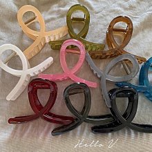 多髮量福音~簡約超大號金屬盤髮抓夾女基礎款髮夾氣質百搭鯊魚夾 歷史價格詳細信息