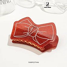 抓夾韓國亞克力發抓夾網紅 2023年新款法式發夾后腦勺夾子頭飾發卡大號 歷史價格詳細信息