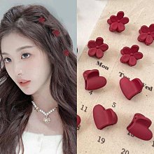 碎髮小抓夾 瀏海抓夾 造型小髮夾 高馬尾固定夾 公主頭夾 小夾子 磨砂小爪夾 大中小尺寸 歷史價格詳細信息