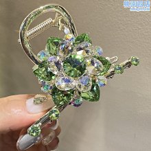 高級感水晶蓮花抓夾韓國氣質輕奢中號後腦勺盤發發抓發卡百搭髮飾熱賣 價格比較,價格查詢,歷史價格詳細信息