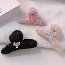 【免運】蝴蝶結抓夾新款秋冬盤發高端大號髮夾韓國優雅氣質絲絨紅色鯊魚夾 歷史價格詳細信息