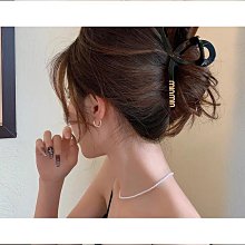 抓夾大號黑色鯊魚夾高級感髮夾女後腦勺2023新款夏季發抓頭飾 歷史價格詳細信息