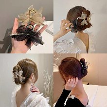 歐根紗網紗發圈高顏值水鉆蝴蝶大腸圈扎頭繩高彈力丸子頭馬尾發繩 歷史價格詳細信息