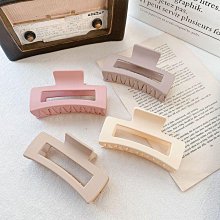 抓夾 髮夾 鯊魚夾 磨砂抓夾 莫蘭迪色磨砂質感 簡約交叉 ＊花漾美人＊嚴選 歷史價格詳細信息