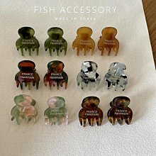 韓國進口抓夾小眾壓克力髮夾鯊魚夾後腦勺愛心半紮抓夾彈簧髮夾氣質~萬物館 歷史價格詳細信息