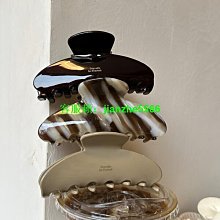 韓國France純黑大號抓夾 2023新款ins簡約氣質髮飾盤髮醋酸鯊魚夾 歷史價格詳細信息