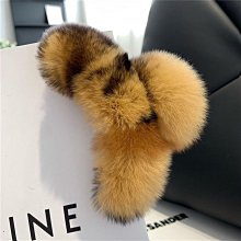 真雷克斯兔毛皮草帽子女冬季加厚保暖抗寒護耳帽毛線帽青中年帽子圍脖 歷史價格詳細信息