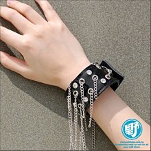 【野點子 Wild Idea】金屬皮帶頭皮手環-黑.白- 真皮手環.手工製作!! 歷史價格詳細信息