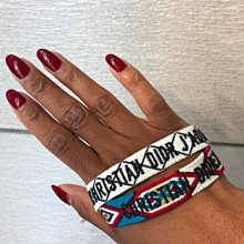 Dior 迪奧 Angelababy dior 秀場同款 編織手環 黑色  經典款 歷史價格詳細信息