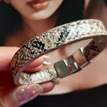韓國手工設計款 S925純銀棍子橢圓凹面手鍊 不對稱小眾簡約手飾品 歷史價格詳細信息