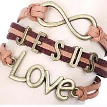Jesus Loves Me Child&rsquo;s Bracelet 2&rdquo; Cuff Stunning FREE SHIPPING! 歷史價格詳細信息