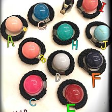 0220～妍選精品 全新品牌 Grain de Beaute 淡咖啡彎彎圓珠長扣夾 與 胖胖蝴蝶結髮插 歷史價格詳細信息
