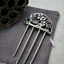 925純銀髮夾女生復古做舊十字花個性潮流髮飾泰銀髮夾女款髮飾品 歷史價格詳細信息