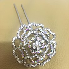 新娘飾品玫瑰花花朵喜字流蘇耳環（耳針）結婚耳飾小眾時尚寫真 歷史價格詳細信息