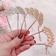 珍珠流蘇u型發簪簡約現代氣質簪子高級感子頭盤發神器ins女頭飾 歷史價格詳細信息