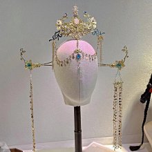私密派對 古風漢服粉色造液花發釵　髮釵仙氣漢服配飾長流蘇發釵　髮釵可愛古裝頭飾發飾　髮飾　　滿300元出貨 歷史價格詳細信息