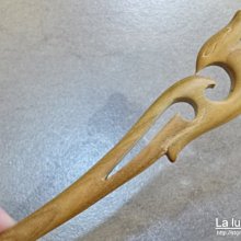 【La luna 銀飾豐華】綠檀木按摩保健木梳 刮痧板 整木製作(W1208-B) 歷史價格詳細信息