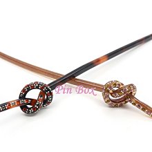 【NEW】Pin Box 法國特殊造型抓夾/唯美優雅/絕美配色 C859-1 法國製*霧面黑底 霧面咖底 ※現貨※ 歷史價格詳細信息