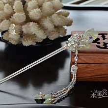 岫玉髮簪藕節 手工雕刻 民族風盤發髮飾漢玉簪子 玉石髮簪 歷史價格詳細信息