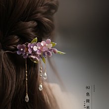 發釵簪子澳洲檀香木彫女複古中國風工藝品七夕送女友禮物頭飾品 歷史價格詳細信息