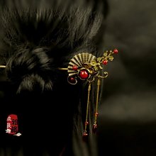 古典步搖流蘇簪子古裝飾品發釵清月鹿鳴原創古風貴氣發簪漢服發飾-新店特惠 歷史價格詳細信息