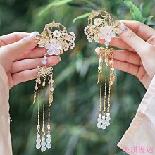 古風漢服配飾品髮簪子古裝頭飾女髮飾梳子流蘇髮釵仙氣女套裝步搖 歷史價格詳細信息