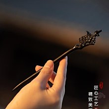 ~爆款熱賣  梅花漢服黑檀木發簪古風女高級感新中式盤發日常手工雕刻發釵簪子 價格比較,價格查詢,歷史價格詳細信息