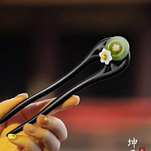 ~爆款熱賣  黑檀木發簪古風新中式高級感手工釵子盤發漢服兒童木質簪子禮品盒 歷史價格詳細信息