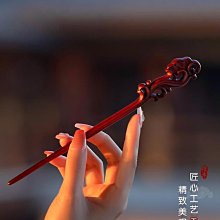 小葉紫檀發簪鳳翎古風簡約日常木簪簪子可盤發木質古代挽發復古占 歷史價格詳細信息