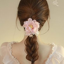 ~爆款熱賣~新中式仿真花朵發夾邊夾側邊超仙發卡女2024新款劉海夾子頭飾 歷史價格詳細信息